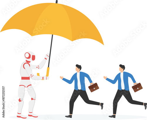 Business and Technology Conceptual Flat Illustrations