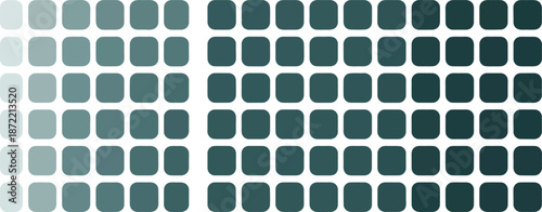 Variety of dark green nail polish color swatches on white background for beauty and cosmetics