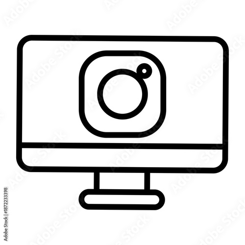 Social media app icon
