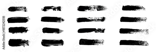 Rough scribble strokes. Charcoal doodle lines, wavy brush marks, pencil strokes, and textured marker strokes isolated on transparent background