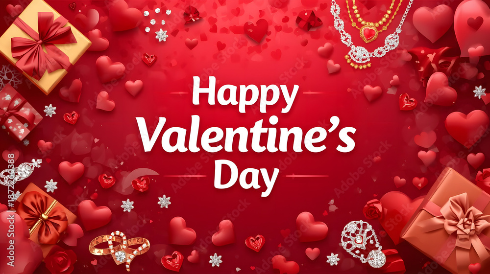 Fototapeta premium Happy New Year Holiday Greeting Card