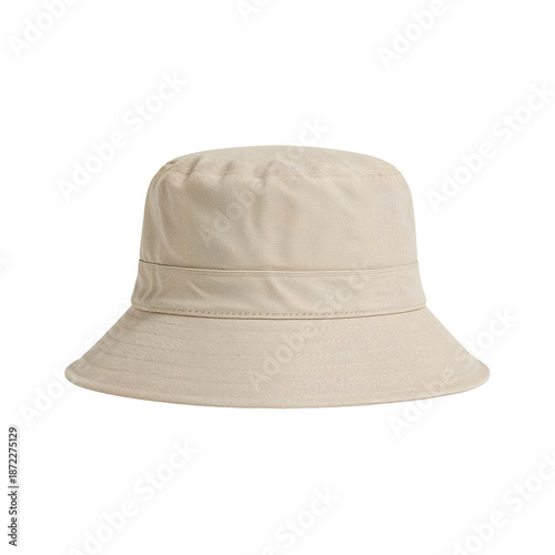 Wide Brim Hat Sits on a Flat Surface in Bright Light During Daytime