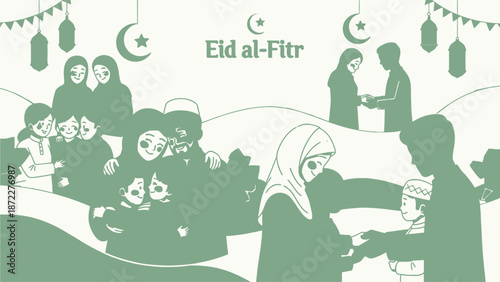 Eid al Fitr Celebration with Family and Friends
