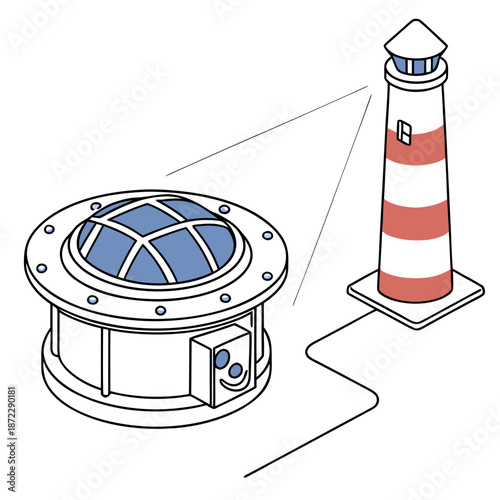 Smart Marine Navigation Light with Adaptive Brightness for Enhanced Sea Visibility and Safety