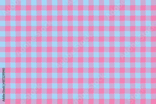 blue checkered, pink checkered, blue and pink checkered, pink and blue checkered, blue and pink tablecloth, pink and blue tablecloth, pink tablecloth, pink and blue pattern, pink and blue checkered