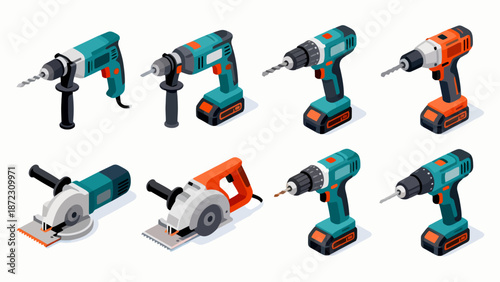 Electric power tools collection