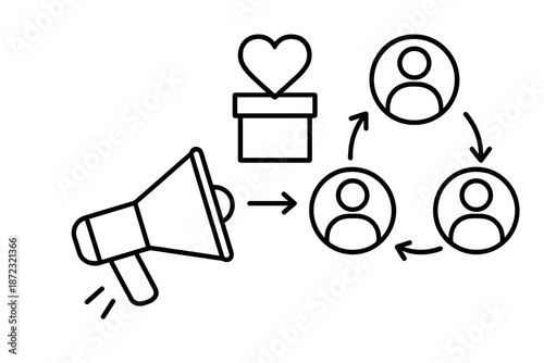 Sharing ideas and encouraging teamwork through brainstorming and communication in a group setting