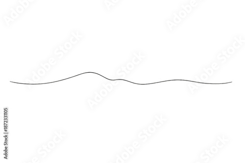  Snow sky gradient winter background. Minimalistic one-line drawing soft separation of sky