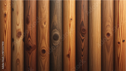 Wood planks texture. Wood background. Wood texture. Old brown aged wood background. Texture of old boards, wall paneling.