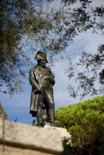 Napoleon Statue in Ajaccio (Korsika/Frankreich)