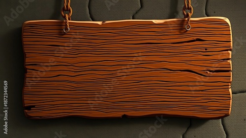 Old medieval wood board 