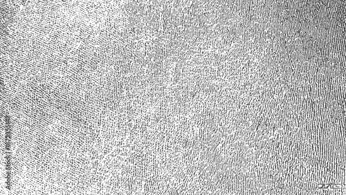 Distressed woven fabric texture with abstract halftone grunge overlay