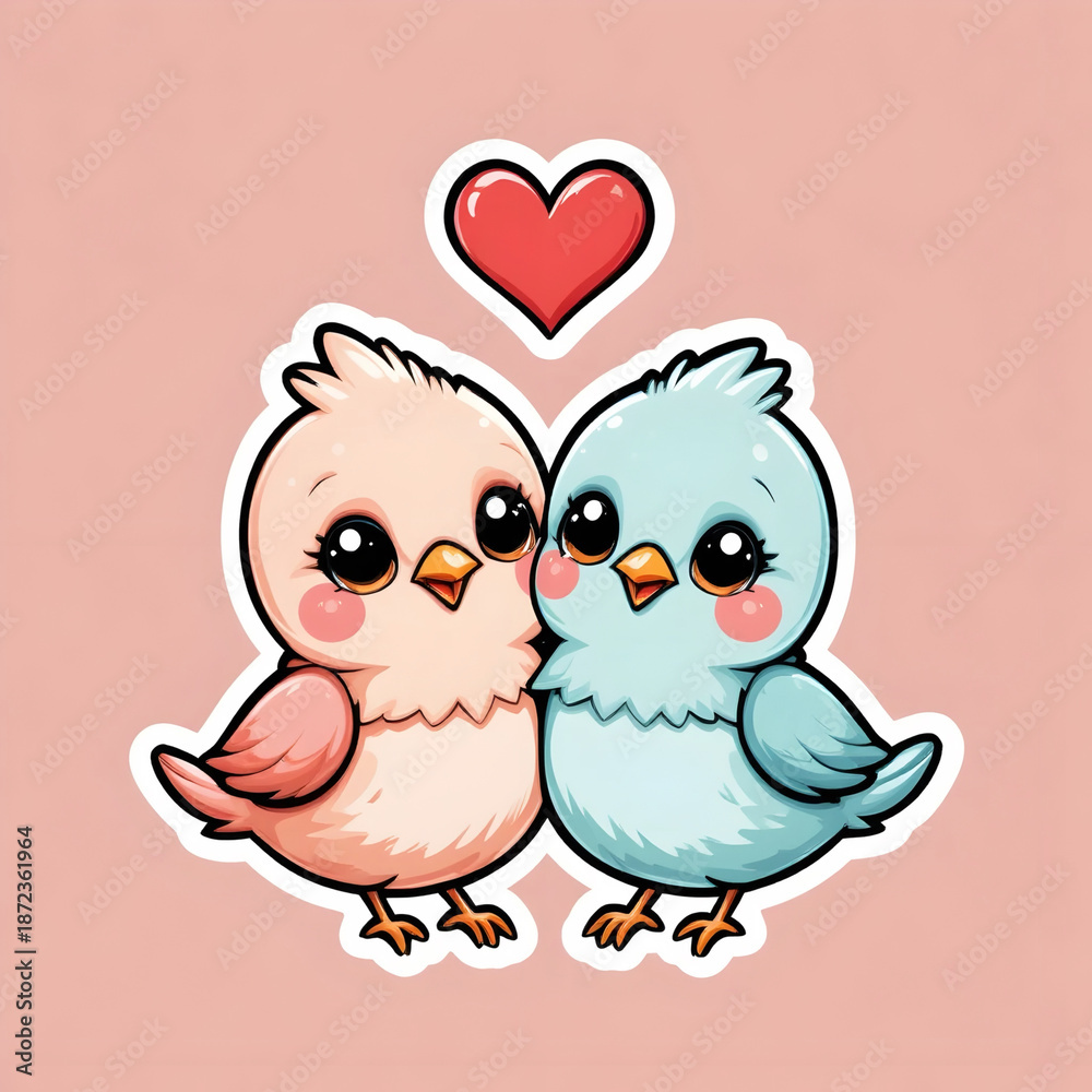 Obraz premium cute love