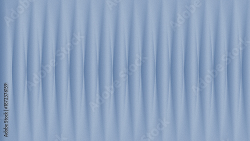 Schilderij op canvas Muted slate blue vertical undulations soften a grainy textured background