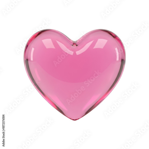 Wallpaper Mural Pink heart icon isolated on transparent background isolated on transparent background Torontodigital.ca
