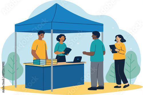 Community Outreach Legal Education Booth
