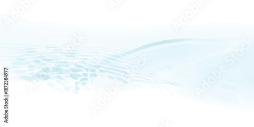 Abstract image of clean water surface with gentle ripples and light reflections