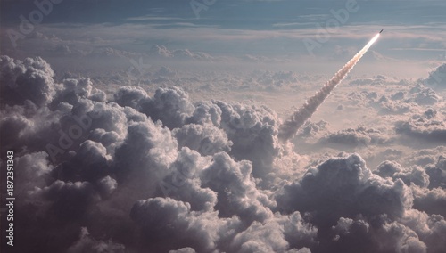 Rocket launch through a dense cloud layer (1)