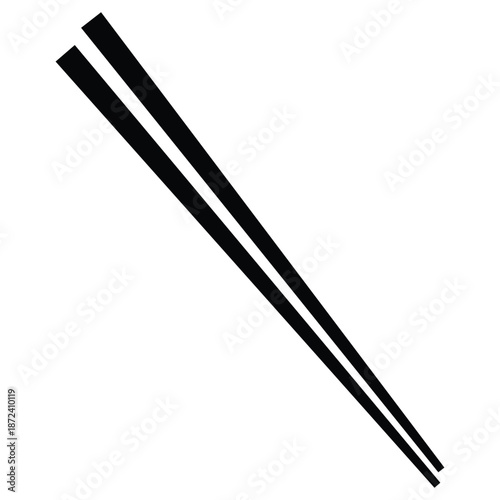 Chopsticks for eating Asian food  utensils for picking up small pieces