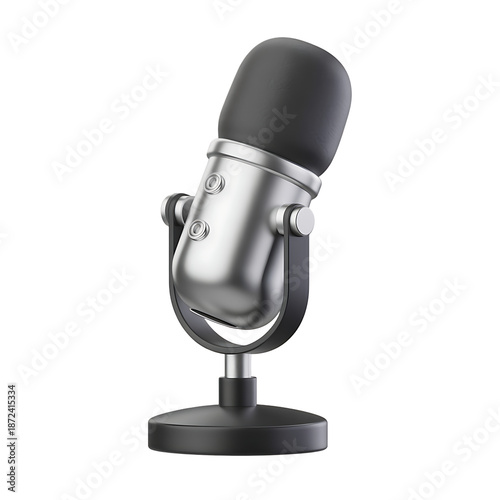Professional 3D Studio Microphone for Podcasting and Voice Recording
