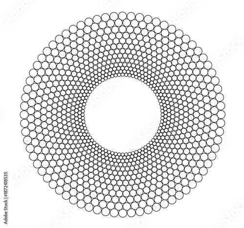 golden ration fibonacci pattern for logo icon background web graphic tattoo. vector illustration. 