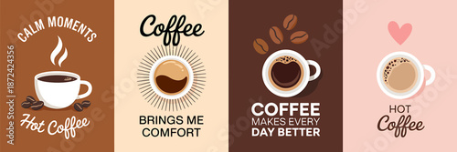 Coffee Cups with Motivational Quotes for Morning Inspiration