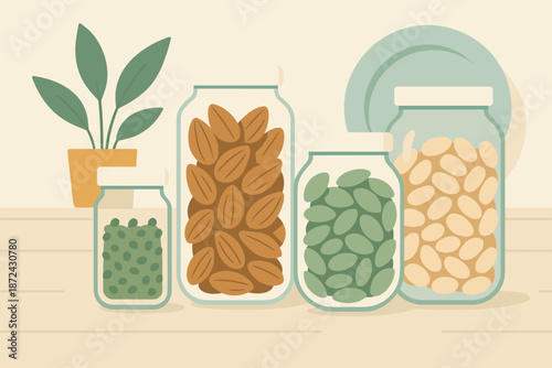 Countertop waste any kitchen flat icon sky no style vector zero warm