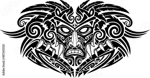 Celtic Tribal Knot Tattoo Design