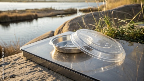 water fountain in the park