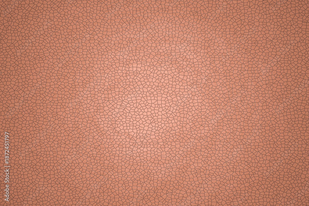 Fototapeta premium Leather texture, flat view. The name of the color is light salmon