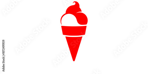Artisanal Gelato Ice Cream Parlor Logo Icon