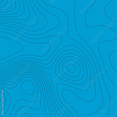 Vector illustration. Topographic map world. Geography.