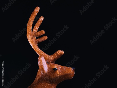 Fotografía Tokyo,Japan - January 6, 2026: A Christmas  ornament of a reindeer