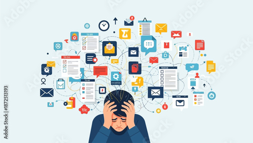 A Person Overwhelmed by the Emotional Human Experience in a Digital Environment