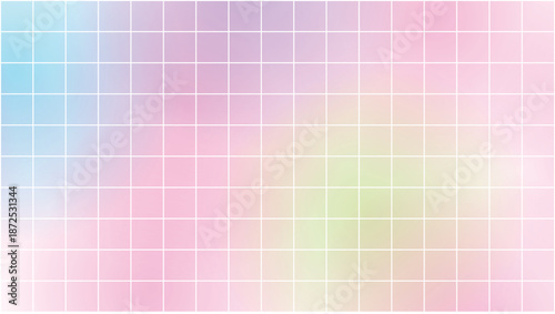 幾何学　抽象的　パステルカラー　模様　背景