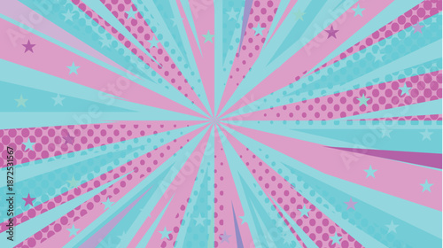 太陽　スクリーントーン　黄色　背景