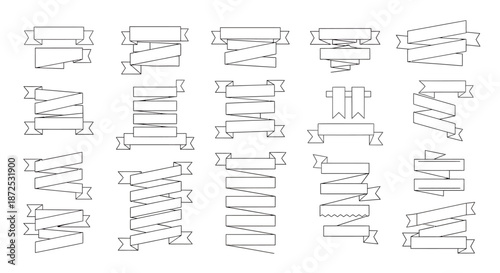 Illustration of assorted springs arranged in a grid pattern on a white background