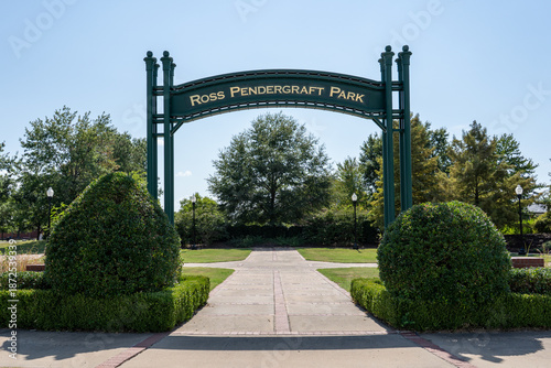 Ross Pendergraft Park is adjacent to Fort Smith National Historic Site