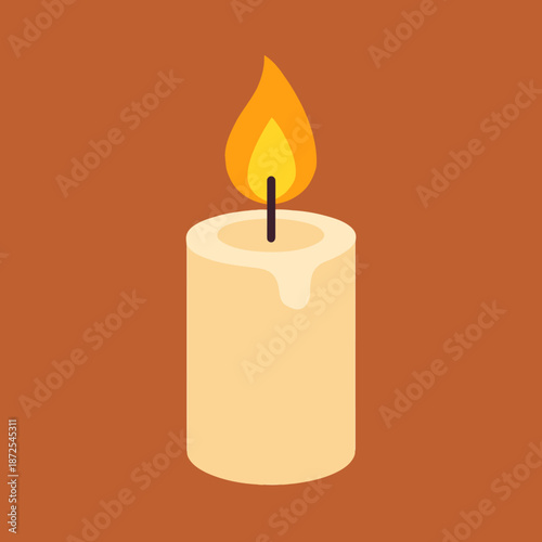 Candle Light Vector