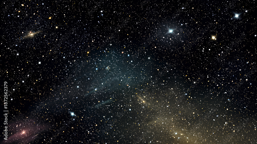 Obraz premium Galaxies in the sky