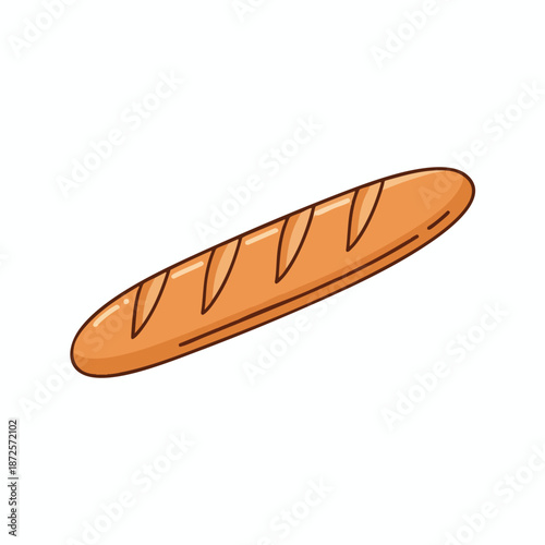 Freshly Baked Crusty Loaf of Bread