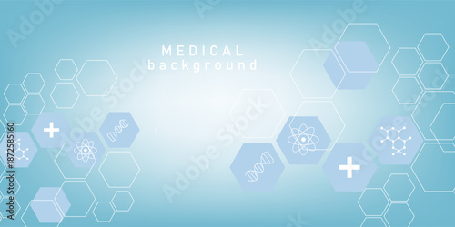 medical health care icon element interactive design innovation concept on science background. simple background medical. modern background.