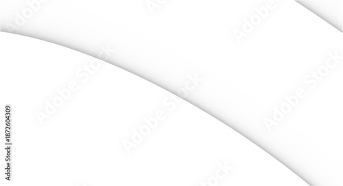 A simple, soft white backdrop showing gentle curved folds and subtle shadow. Aminimal, elegant paper-like texture ideal as a clean background or modern design element.