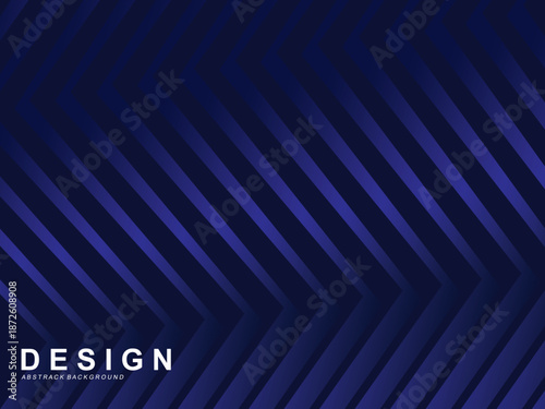 Premium background design with diagonal dark blue stripes pattern. Vector horizontal template for digital lux business banner, contemporary formal invitation, luxury voucher, prestigious gift certific