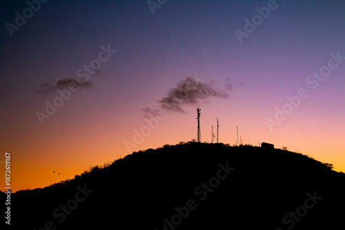 Sunrise on the mountain