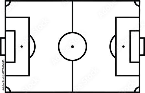 black and white ground door with handle vector illustration