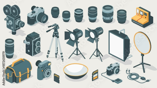 Photography Equipment and Accessories Collection.