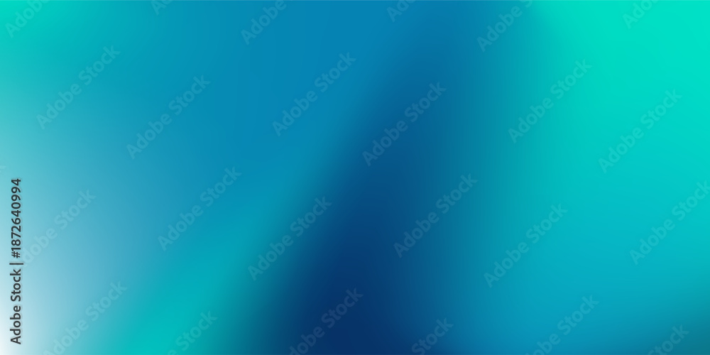 Obraz premium Green and dark blue beautiful color gradations background. Abstract mesh wallpaper presentation. Green mesh with texture model. Vector illustration