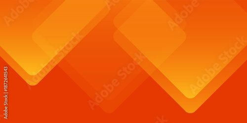 Abstract orange and yellow gradations soft hexagon geometric background. Modern shapes.