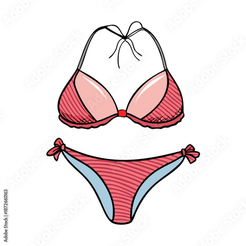 Elegant Black Bra Isolated on White Background – Women’s Fashion Lingerie